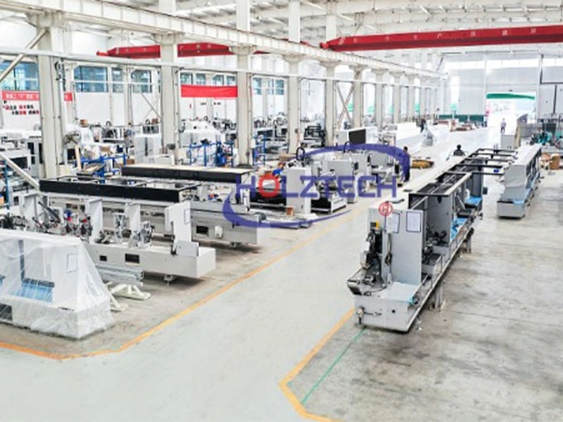 Professional Assembly Line.  Experienced technicians on professional assembly lines，from the machine bed to small electrical components，ensure the stable and productive operation of the machine.