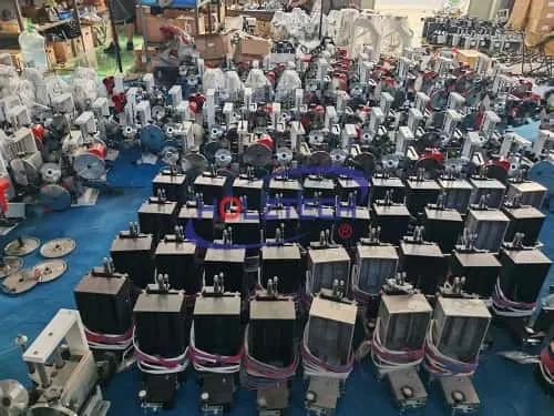Most components are made by ourselves to control quality with high precision.
