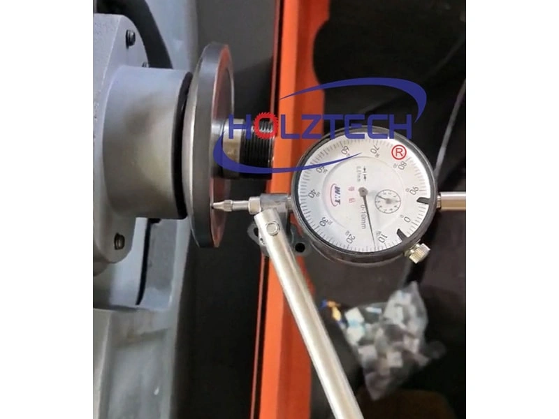 First inspection: pulley flatness inspection.