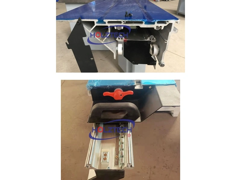 Standard table size is 3200*375mm strong aluminium with two layers，which can stop at any position during cutting. 