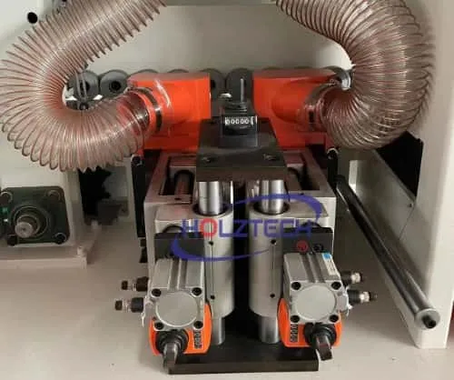 Pre milling.  Premilling function is used to eliminate cutting defects (micro chips，steps from the scoring saw)，guarantees perpendicular and rectilinear geometry of the end surface of the part.