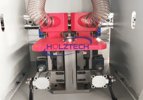 Premilling function is used to eliminate cutting defects (micro chips，steps from the scoring saw)，guarantees perpendicular and rectilinear geometry of the end surface of the part.