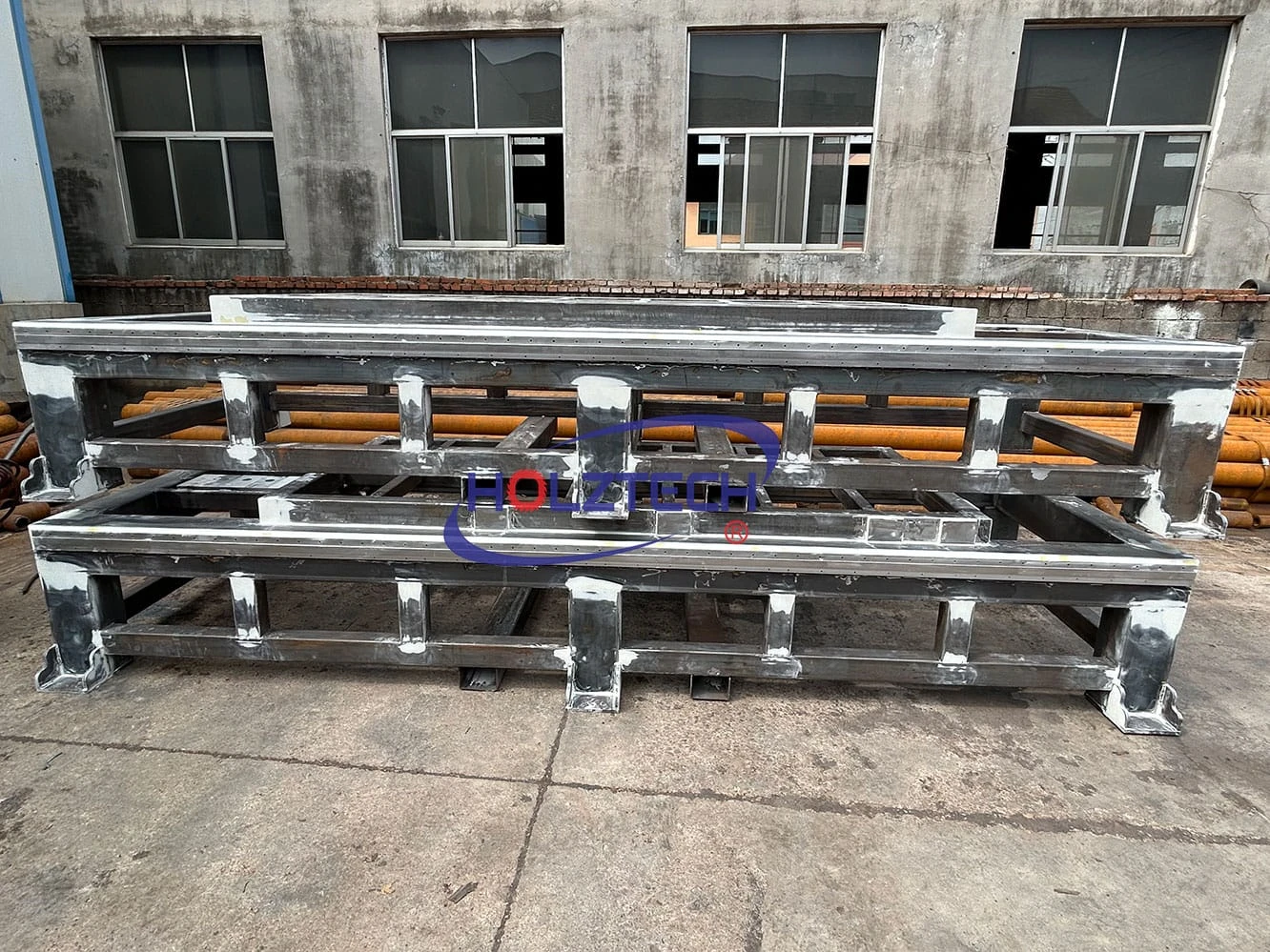 Machine bases should be annealed at high temperature before processing. It will keep high presion without deformation in future.  