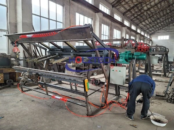 Every machine should be installed to test to work well before shipment.
