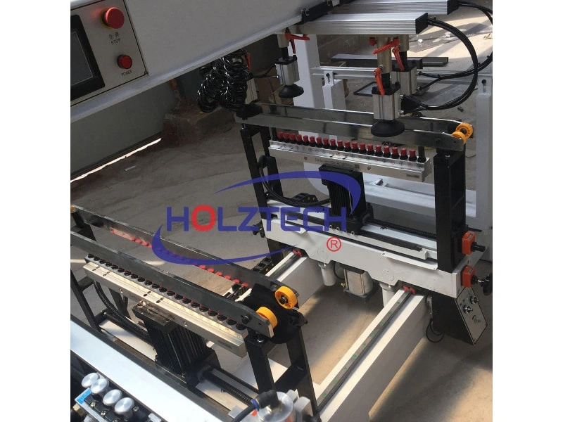 Two vertical drill heads