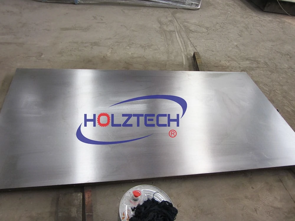 High precision flatness pressing platen