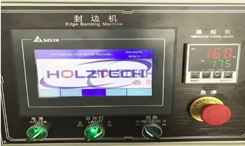 Fully Automatic Edge Bander with Pre-milling and Corner Rounding