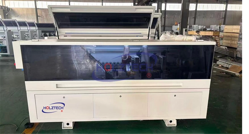 HT600A Full-Automatic 5-Function Edge Banding Machine Makes a Grand Debut, Empowering Woodworking Intelligent Manufacturing with Exquisite Details