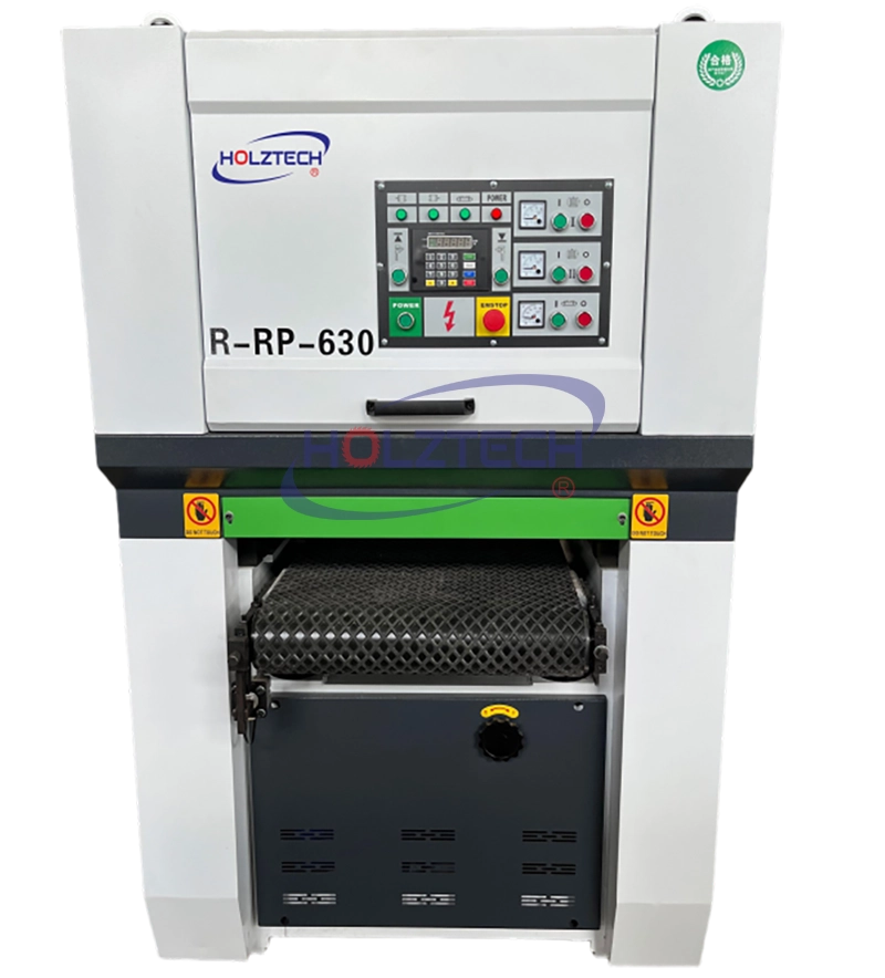 HOLZTECH R-RP630 Wide Belt Sander For Wood Panel Fine Sanding