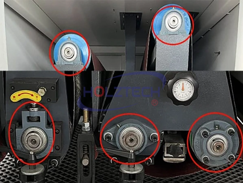 HOLZTECH R-RP630 Wide Belt Sander For Wood Panel Fine Sanding