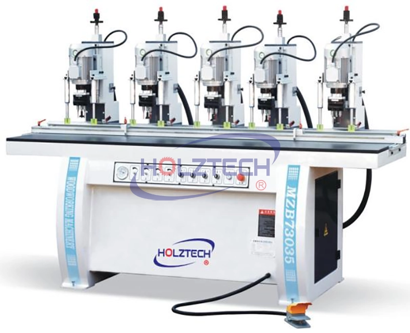 HOLZTECH Introduces Multi Spindle Hinge Drilling Machine &ndash; Now Capable of Drilling Aluminum Profiles