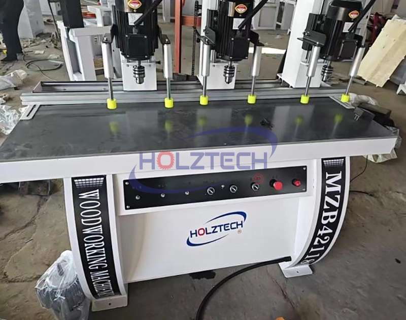 HOLZTECH Introduces Multi Spindle Hinge Drilling Machine &ndash; Now Capable of Drilling Aluminum Profiles