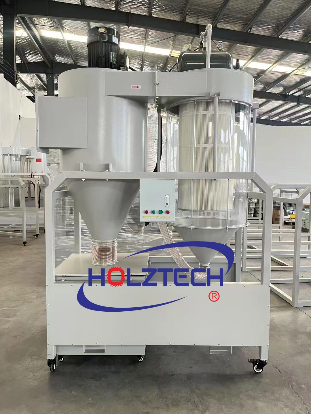 High-Performance Pulse Dust Collector for Industrial Woodworking