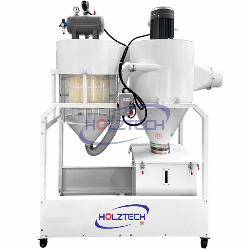 HOLZTECH XC-7500 Dual Cyclone Pulse Dust Collector