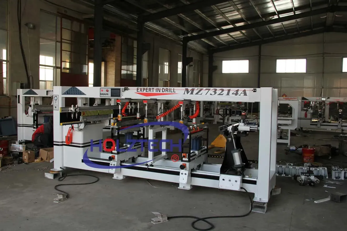 High-Stability Horizontal Multiple Wood Drilling Machine Launched for Woodworking Industry - detail image 2