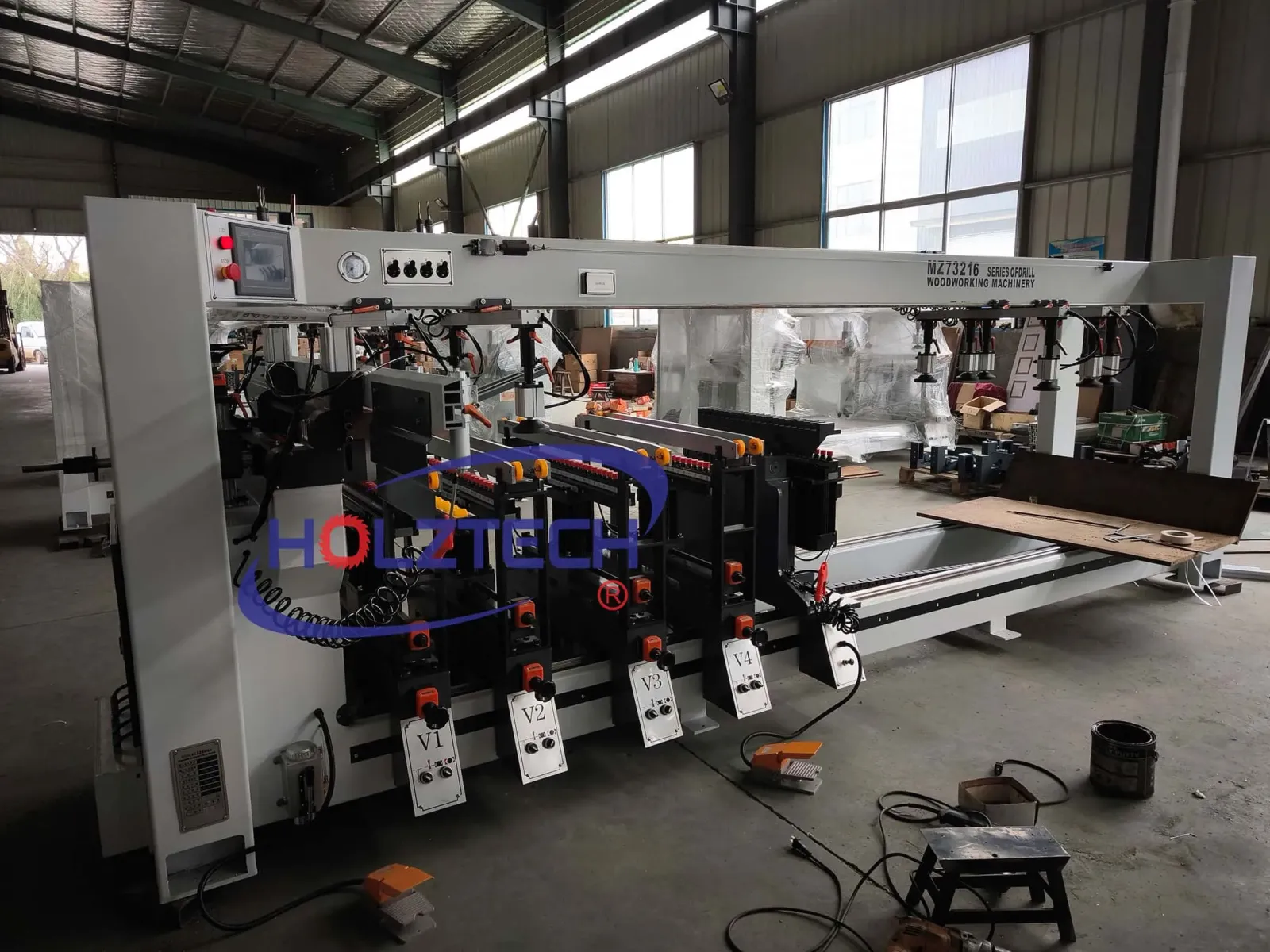 High-Stability Horizontal Multiple Wood Drilling Machine Launched for Woodworking Industry - detail image 3