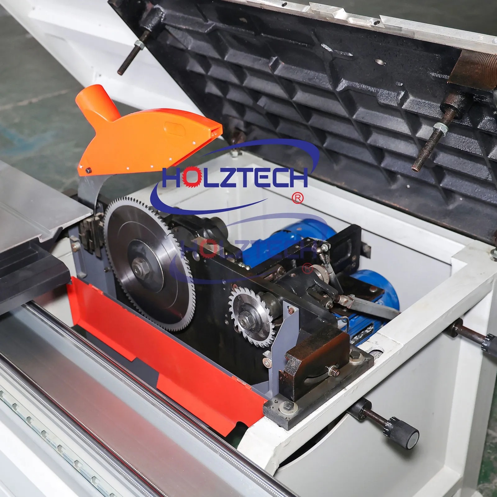 New MJ320 Sliding Table Saw Released with Easier Maintenance Design and Stronger Machine Structure - detail image 2