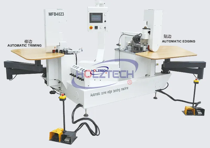 HOLZTECH MFB4023 Dual Swing Arm Automatic Curve Edge Bander