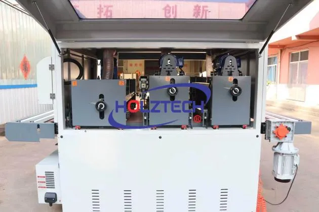 HOLZTECH Unveils New HT1000-4SY Brush Sanding Machine with Vacuum Conveyor System - detail image 3