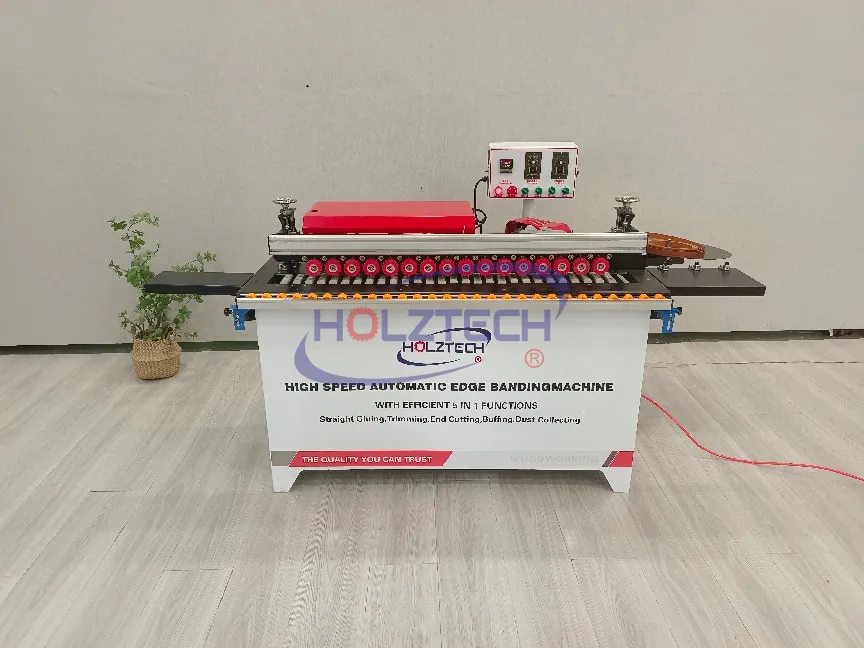 Revolutionize Your Woodworking Shop Meet the HT500 5-in-1 High-Speed Automatic Edge Banding Machine