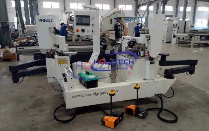 HOLZTECH Launches Patented MFB4023 Automatic Curve Edge Banding Machine for Custom Furniture Production