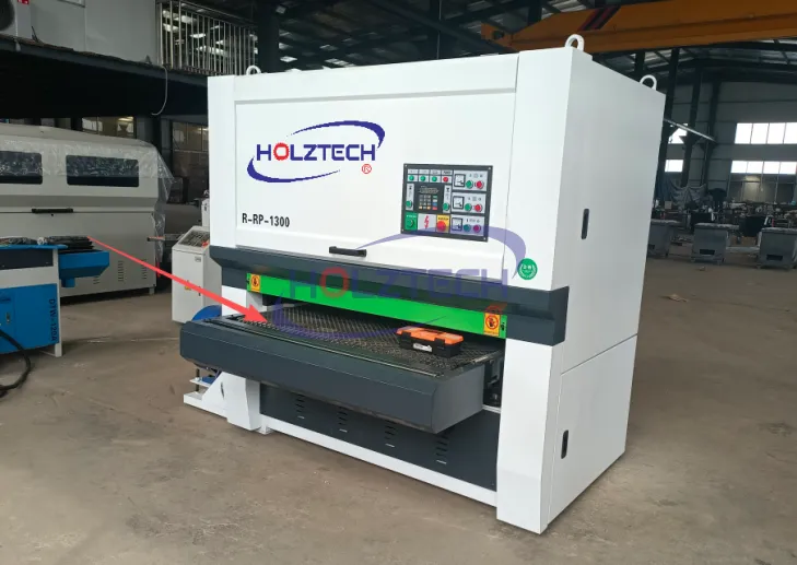 HOLZTECH High-Precision Wide Belt Sanding Machine Launched for Versatile Wood Finishing Applications - detail image 4