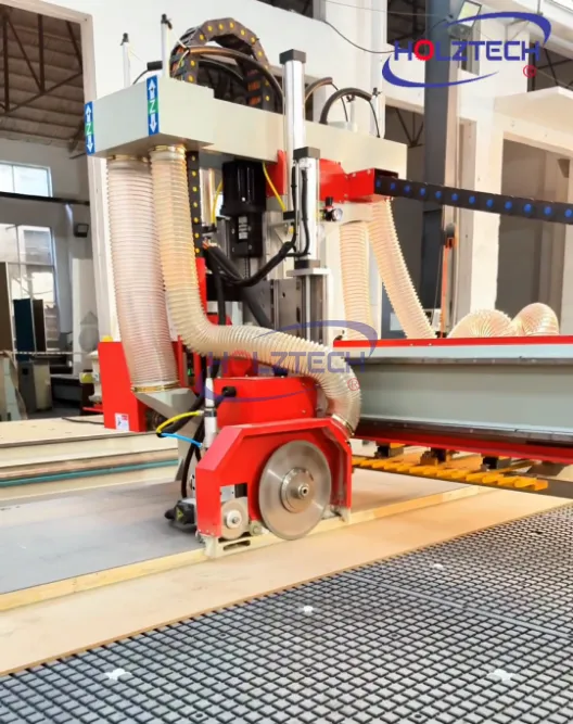 HOLZTECH HT2030 CNC Nesting Router Automatic Tool Change+Dual Saw Blades + Side Drilling Combination Empowers Efficient - detail image 2